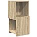 Mobile angolare Bianco 30,5x30x65cm Legno multistrato - Foto miniatura 1