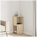 Mobile angolare Bianco 30,5x30x65cm Legno multistrato - Foto miniatura 2