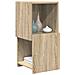 Mobile angolare Bianco 30,5x30x65cm Legno multistrato - Foto miniatura 3