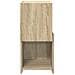 Mobile angolare Bianco 30,5x30x65cm Legno multistrato - Foto miniatura 5