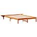Letto con Tavolini Laterali Marrone cerato 160 x 220 cm - Foto miniatura 1