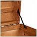 Baule In Legno Marrone 60x33x37 Cm - Foto miniatura 6