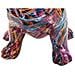 Bulldog Psyco In Resina Multicolore - Foto miniatura 5