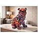 Bulldog Psyco In Resina Multicolore - Foto miniatura 7
