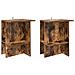 Tavolino da salotto 2 pcs Rovere Fumo 40 x 30 x 49 cm - Foto miniatura 1