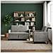 Set di Divani con Storage 2 pz Grigio Chiaro Poliestere - Foto miniatura 5