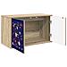 Mobile TV da Parete MAINZ 69 x 33 x 40 cm Rovere Sonoma - Foto miniatura 2
