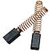 Spazzole di carbone per Black & Decker KR60LA Tipo 1 - 6,3 x 6,3 x 11 mm - coppia - Foto miniatura 2
