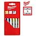 Confezione Da 5 Lame Per Seghetto Alternativo Metallo / Legno / Pvc 4.932.345,8250 - Foto miniatura 3