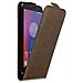 Custodia Compatibile Con Lenovo K6 / K6 Power In Bruno Caffè - Coperchio Protettivo In Design Flip Con Chiusura Magnetica - Foto miniatura 3