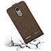 Custodia Compatibile Con Lenovo K6 / K6 Power In Bruno Caffè - Coperchio Protettivo In Design Flip Con Chiusura Magnetica - Foto miniatura 6
