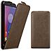 Custodia Compatibile Con Lenovo K6 / K6 Power In Bruno Caffè - Coperchio Protettivo In Design Flip Con Chiusura Magnetica - Foto miniatura 8