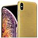 Custodia Compatibile Con Apple Iphone Xs Max In Oro - Coperchio Protettivo In Silicone Tpu Flessibile Con Design Spazzolato - Foto miniatura 8