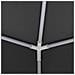 Gazebo Professionale Con Pareti 4x4 M Antracite 90 G / m² - Foto miniatura 8