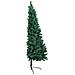 Albero di Natale Artificiale Metà con Supporto Verde 150 cm PVC - Foto miniatura 4
