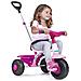 Triciclo Baby Trike 2 In 1 Rosa Con Manico Parentale Fms 800012811 - Foto miniatura 2
