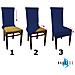 Set 4 Vestisedia Tondo Antimacchia Made In Italy Blu - Foto miniatura 6