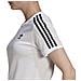 3 Stripes Tee T-shirt Manica Corta Donna Taglia 46 - Foto miniatura 4