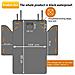 Car Boot Liner Protector - Antiscivolo Impermeabile Pet Dog Back Seat Cover - Durevole Lavabile Copribagagliaio Mat Viaggio Universale Per Camion Dellautomobile Suv (nero)  - Foto miniatura 2