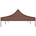 Tetto per Tendone per Feste 6x3 m Marrone 270 g / m² - Foto miniatura 3