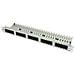 50-port ISDN patch panel, Cat. 3, 1 U / 19 ", RJ45, DIN IEC 60068-1 - Foto miniatura 1