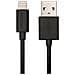 Apple Lightning Cable - 20cm / 0.7ft, USB A, Lightning, Maschio / maschio, Dritto, Dritto, Nero - Foto miniatura 1