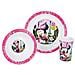 Servizio Da Tavola Minnie 3 Pezzi Bianco - Foto miniatura 1