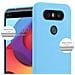 Custodia Compatibile Con Lg Q8 In Candy Blu - Coperchio Protettivo In Silicone Tpu Flessibile - Foto miniatura 5