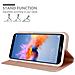 Custodia Compatibile Con Honor 7x In Classy Oro Rosa - Coperchio Protettiva Con Chiusura Magnetica, Funzione Stand E Tasca Per Le Carte - Foto miniatura 4