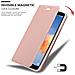 Custodia Compatibile Con Honor 7x In Classy Oro Rosa - Coperchio Protettiva Con Chiusura Magnetica, Funzione Stand E Tasca Per Le Carte - Foto miniatura 8