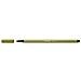 Pen 68 Pennarello Tratto 1 Mm Verde Muschio Conf 10 Pz. - Foto miniatura 2