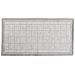 Tappeto Passatoia Cucina Corsia Retro Antiscivolo Disegni New Varie Fantasie By Suardi 55x240 Dekor Grigio - Foto miniatura 5