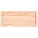 Ripiano a Parete 100x40x (2-6) cm Massello Rovere Non Trattato - Foto miniatura 3