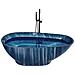 Vasca Da Bagno Freestanding Rioja 170 X 80 Cm Blu Marino - Foto miniatura 3