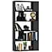 Libreria /divisorio Nero 80x24x159 Cm In Legno Multistrato - Foto miniatura 3