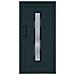 Porta Ingresso Antracite 98x200 Cm In Pvc - Foto miniatura 2
