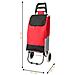 Carrello Spesa Con Ruote Trolley Portaspesa Con Manico Corrado Carrello Rosso - Foto miniatura 4