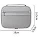 Borsa Organizer Per Elettronica Per Cavi, Caricatori E Accessori Grey - Foto miniatura 2