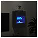 Mobile TV a Parete con Luci LED Nero 40x30x60,5 cm - Foto miniatura 2