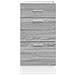 Armadio Inferiore “Lyon” Grigio Sonoma 40x46x81,5 cm - Foto miniatura 10