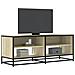 Mobile Tv Rovere Sonoma 120,5x40x46cm Legno Multistrato Metallo - Foto miniatura 1