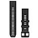 Garmin Quickfit-armband 22 Mm Silikon Schwarz/kieselgrau (010-13392-00) - Foto miniatura 1