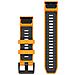 Cinturino In Silicone Quickfit 22mm, Black /pebble Gray - Foto miniatura 3