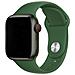 Cinturino Per Apple Watch 42mm / 44mm / 45mm / 49mm Sport In Silicone, Verde - Foto miniatura 1