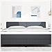 Testiera  Design Semplice Grigio Scuro 180 cm Tessuto Corduroy - Foto miniatura 3