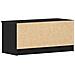 Mobile TV  2 pezzi Nero Rovere 80x35x36,5 cm Legno ingegnerizzato - Foto miniatura 5