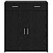 Armadio da stoccaggio Rovere Nero 80x42.5x93.5 cm Legno ingegnerizzato - Foto miniatura 6