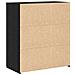 Armadio da stoccaggio Rovere Nero 80x42.5x93.5 cm Legno ingegnerizzato - Foto miniatura 8