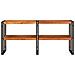 Tavolo consolle 160x33x75 cm acacia grezza solida - Foto miniatura 3