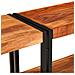 Tavolo consolle 160x33x75 cm acacia grezza solida - Foto miniatura 7